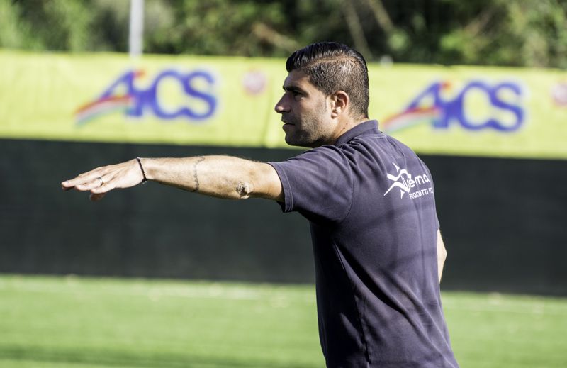 Mario Guida nuovo allenatore dell'Anzio (foto Ferri)