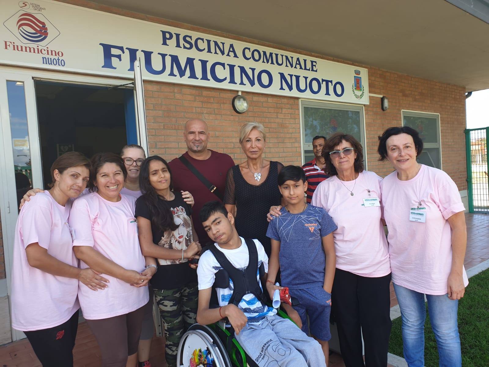 corso di piscina per disabili