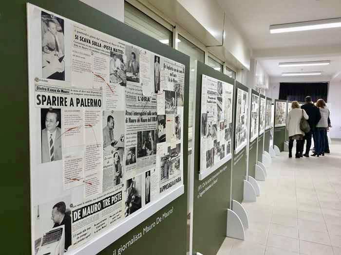 l'incontro tra il giornalista e scrittore Salvo Palazzolo e gli studenti.